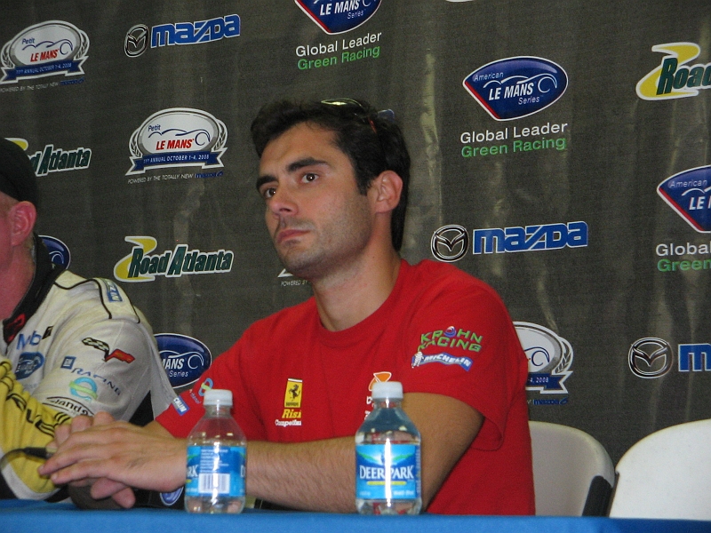IMG_3116.jpg - Melo after GT2 pole, contemplating his next move