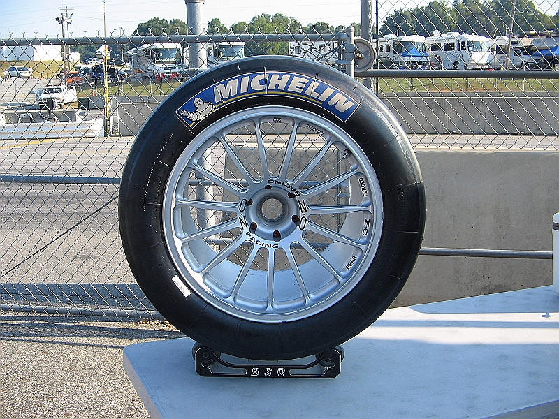 IMG_3204.jpg - For all the NASCAR fans, this is what a real racing tire looks like.